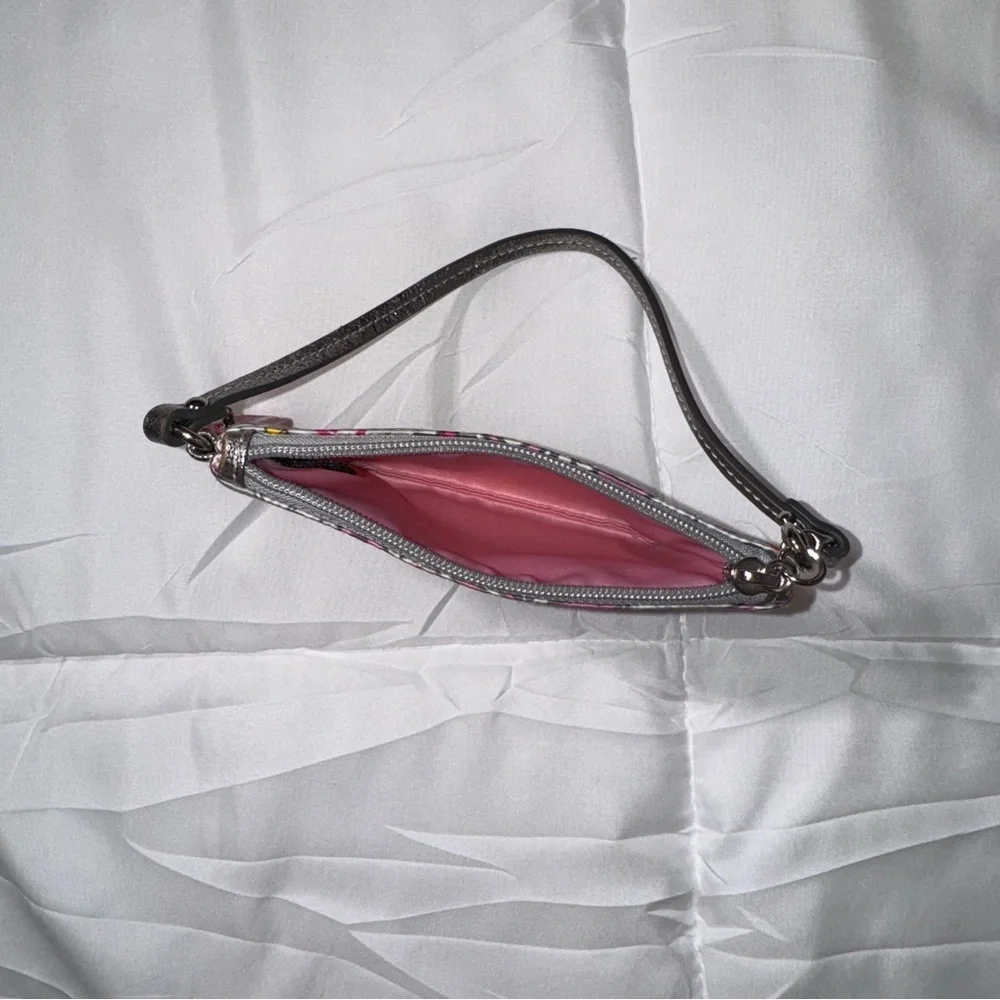 Vintage Coach poppy butterfly bundle - cosmetic bag and wristlet - Picture 6 of 7